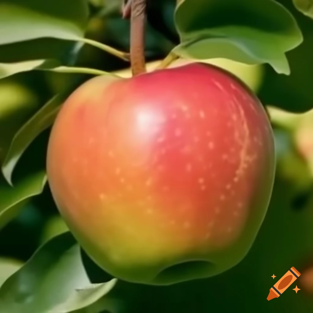 Fresh red apple