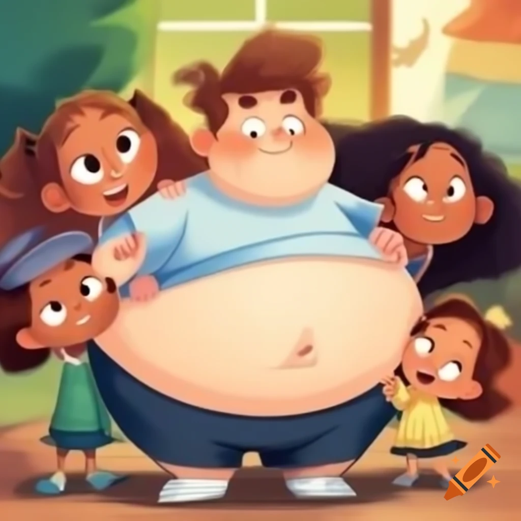 Group of girls interacting with a boy
