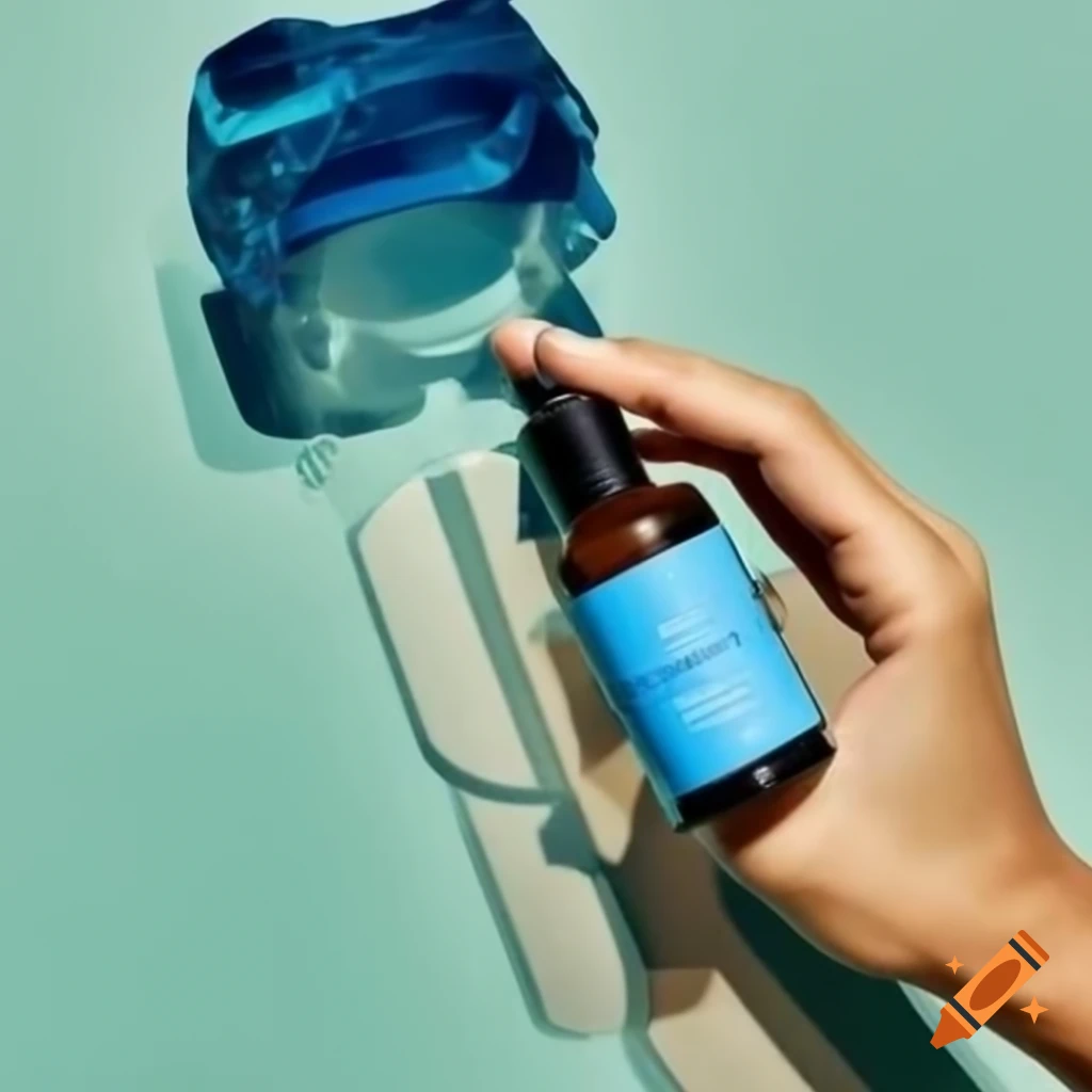 Men holding Ayurvedic hair oil product for stronger, fuller hair