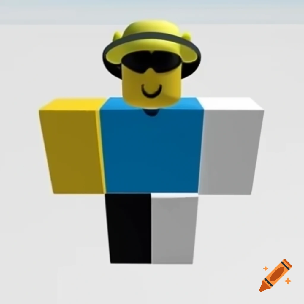Classic Roblox avatar from 2007