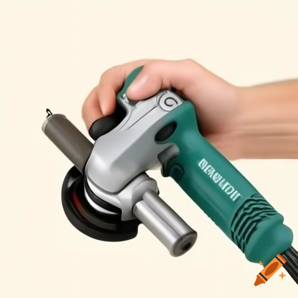 Angle grinder and mini hand drill combined design