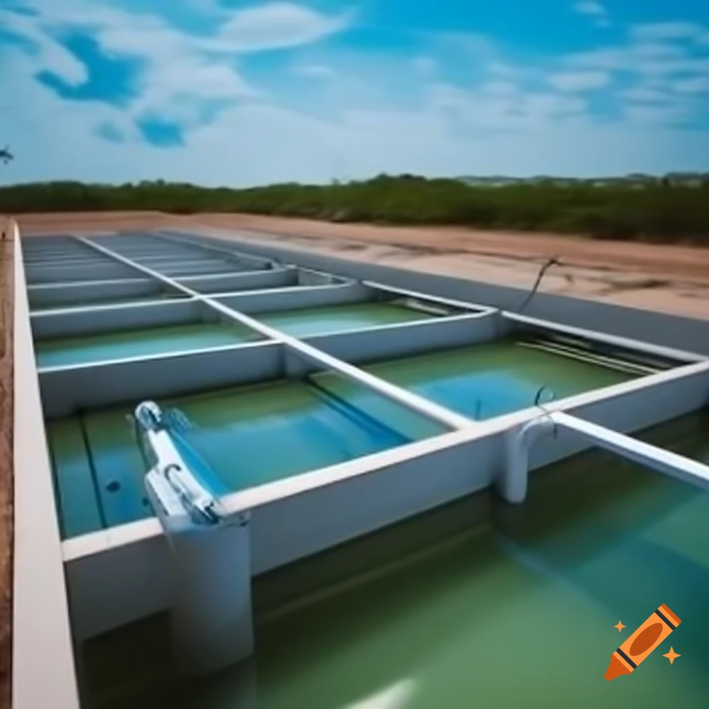 Sewage treatment plant infrastructure