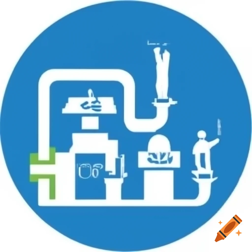 Logo for wastewater treatment system operator featuring blue color, person, and 'PCD73' text