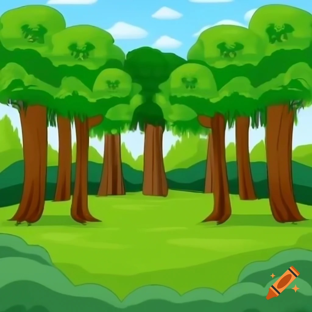 Dense forest landscape