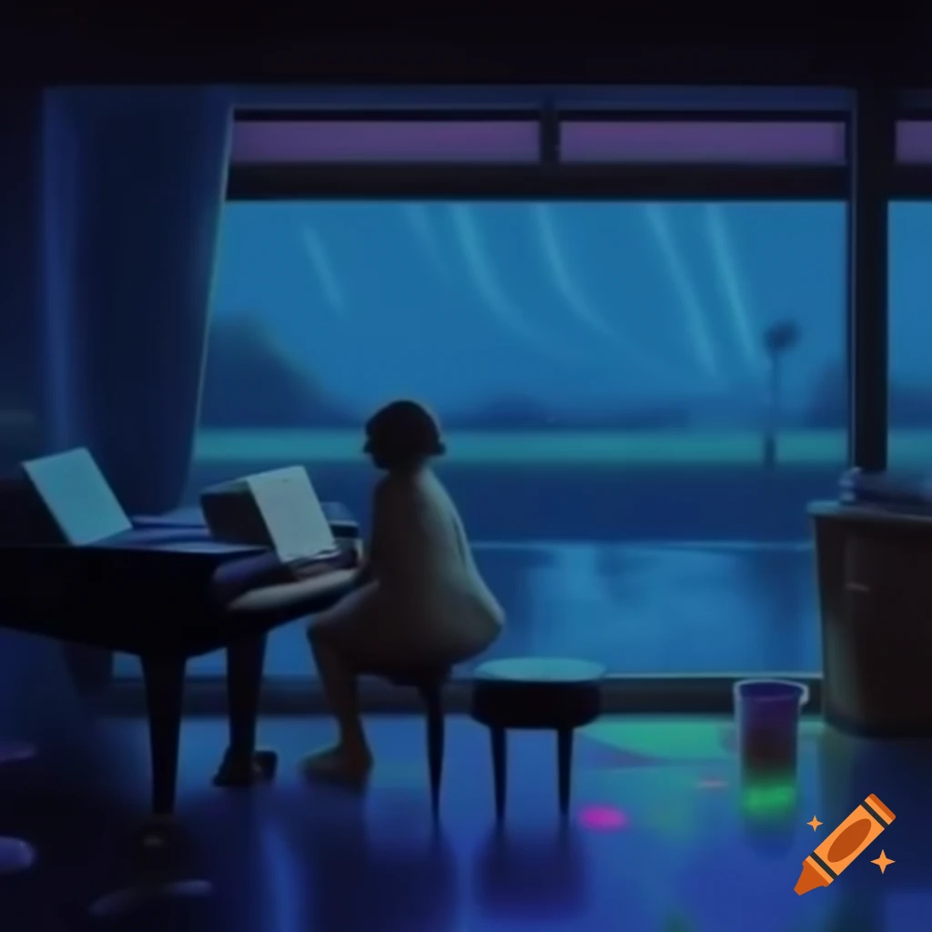 Chilled lofi hip-hop track with mellow jazzy vibe and smooth piano