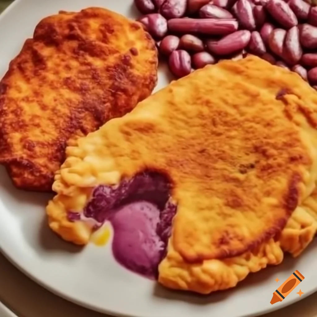 Wienerschnitzel Topped With Beans On Craiyon