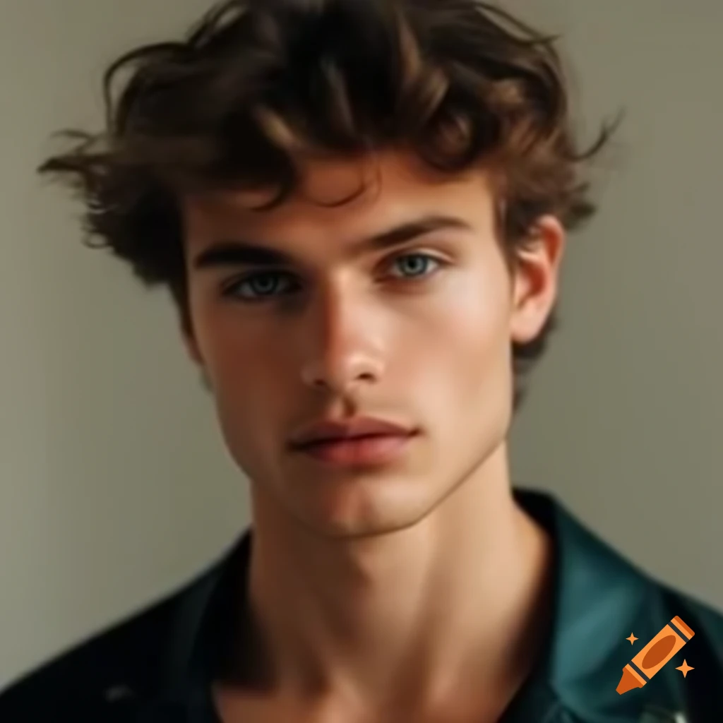 Handsome Moroccan male vlogger