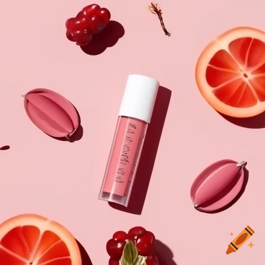 BerryTint tinted lip balm with natural packaging in berry red and white colors