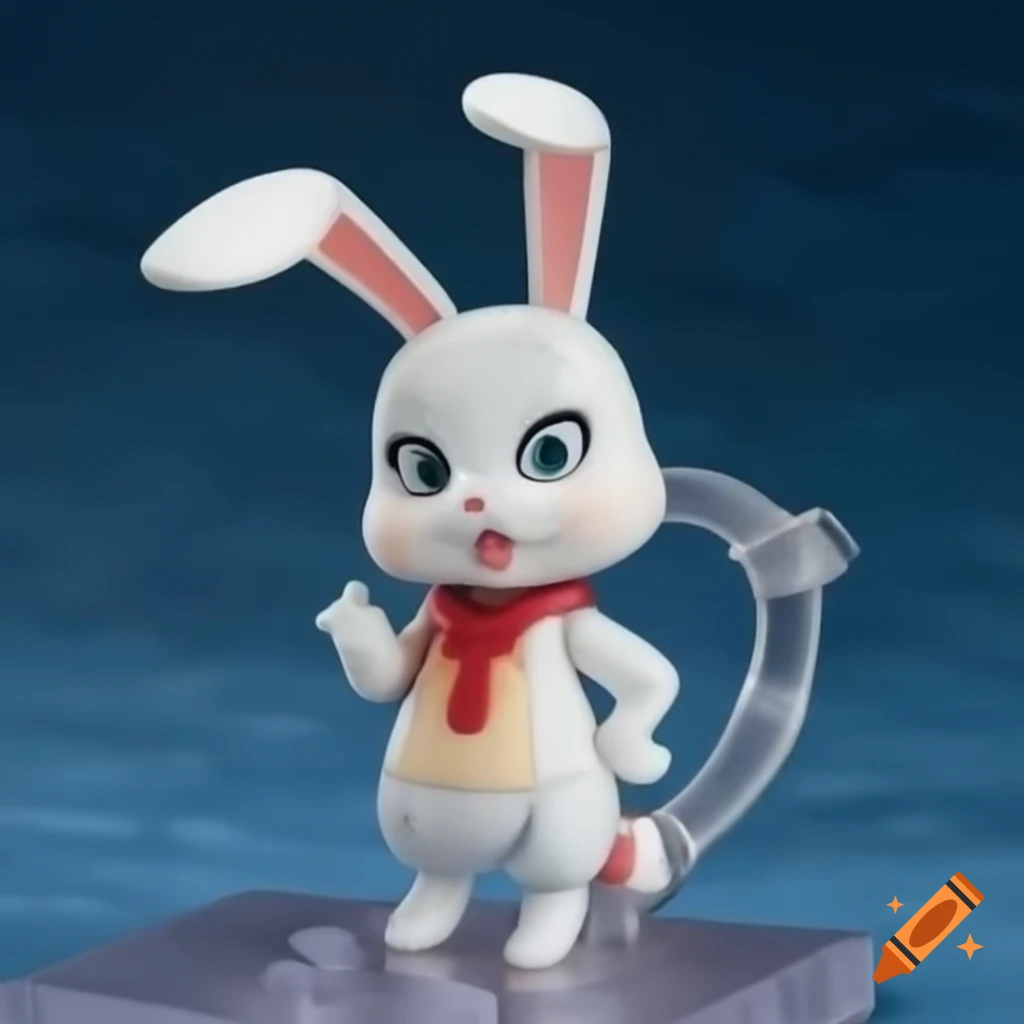 Nendroid rabbit action figure collectible