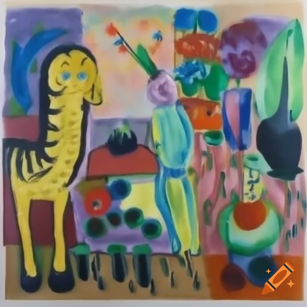 Art school celebrating summer festival