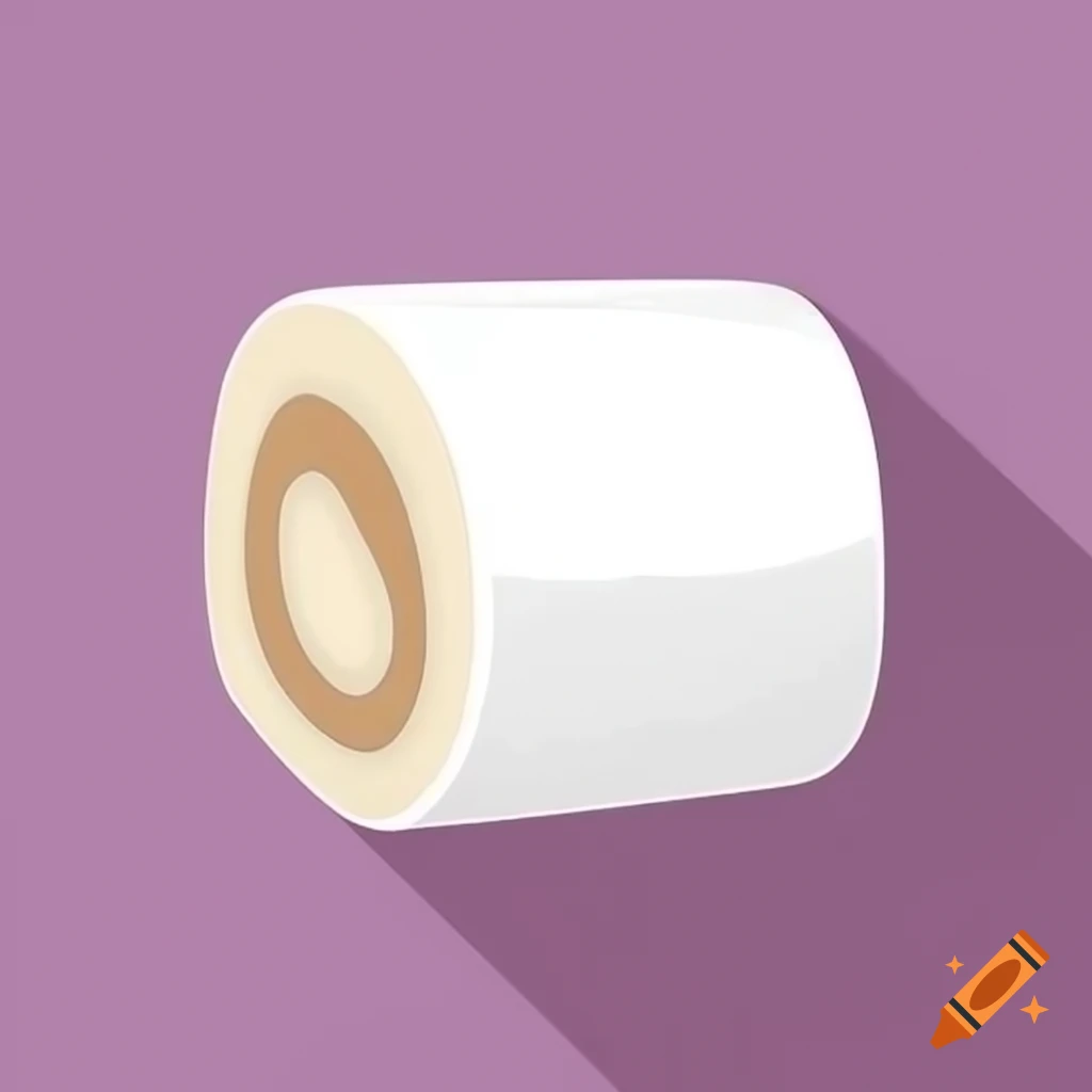 Delicious milk roll dessert