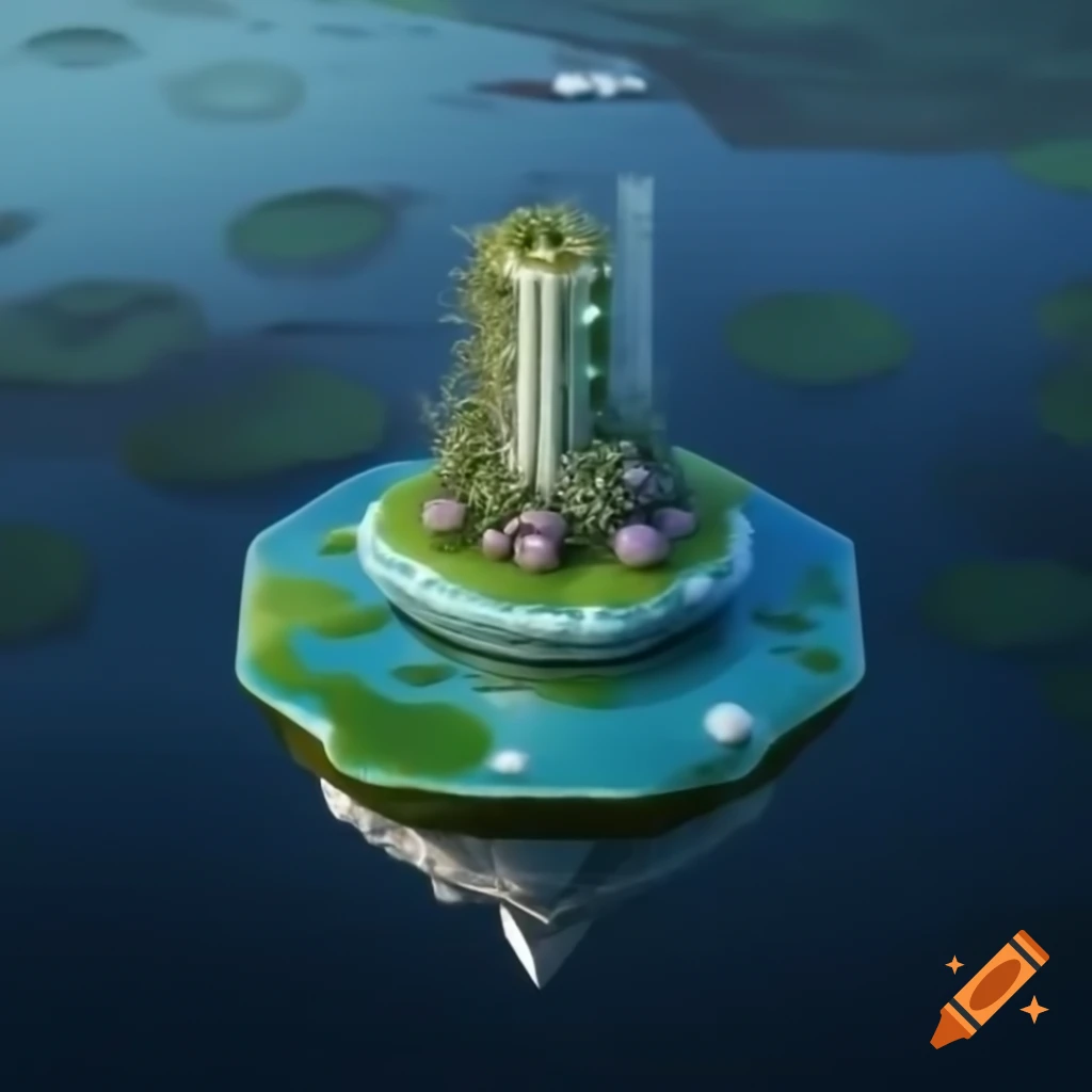Futuristic bioengineered algae farms and autonomous agricultural technology