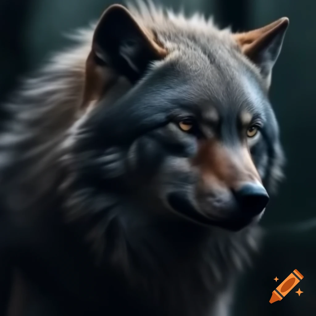 Werewolf scene inspired by Twilight series