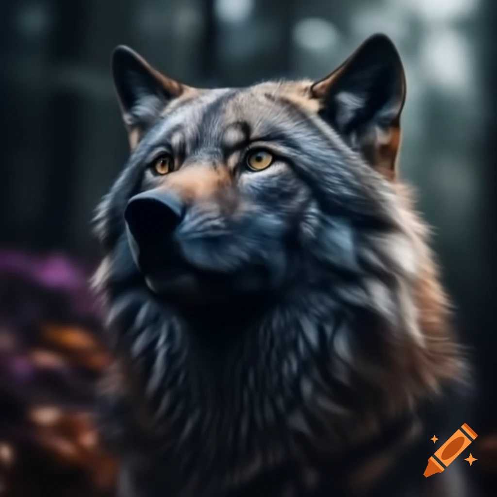 Werewolf scene inspired by Twilight series
