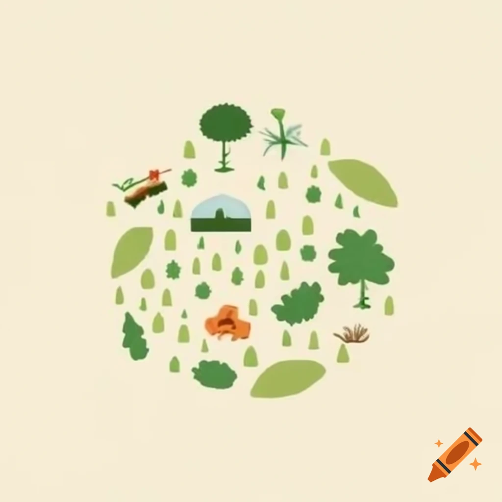 Poster design for WildRoots nature themed festival