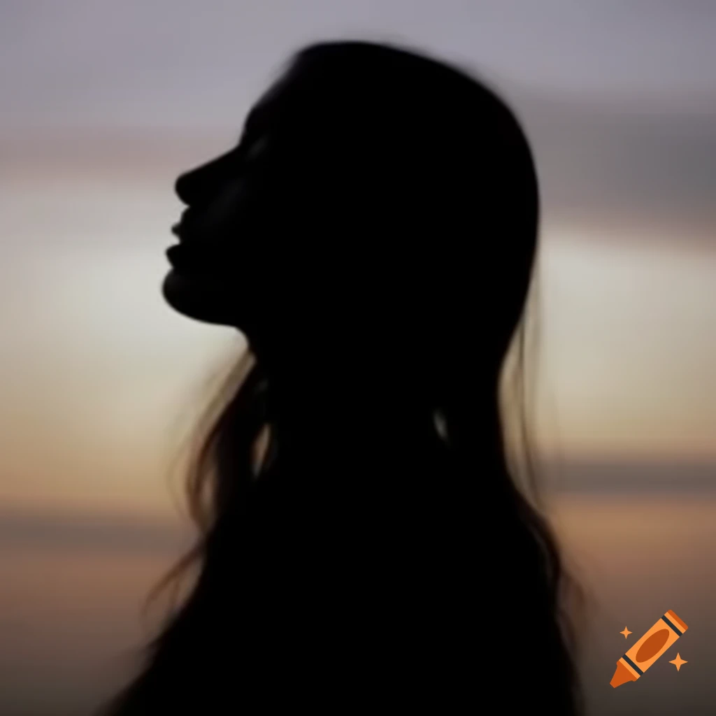 Silhouette of a woman