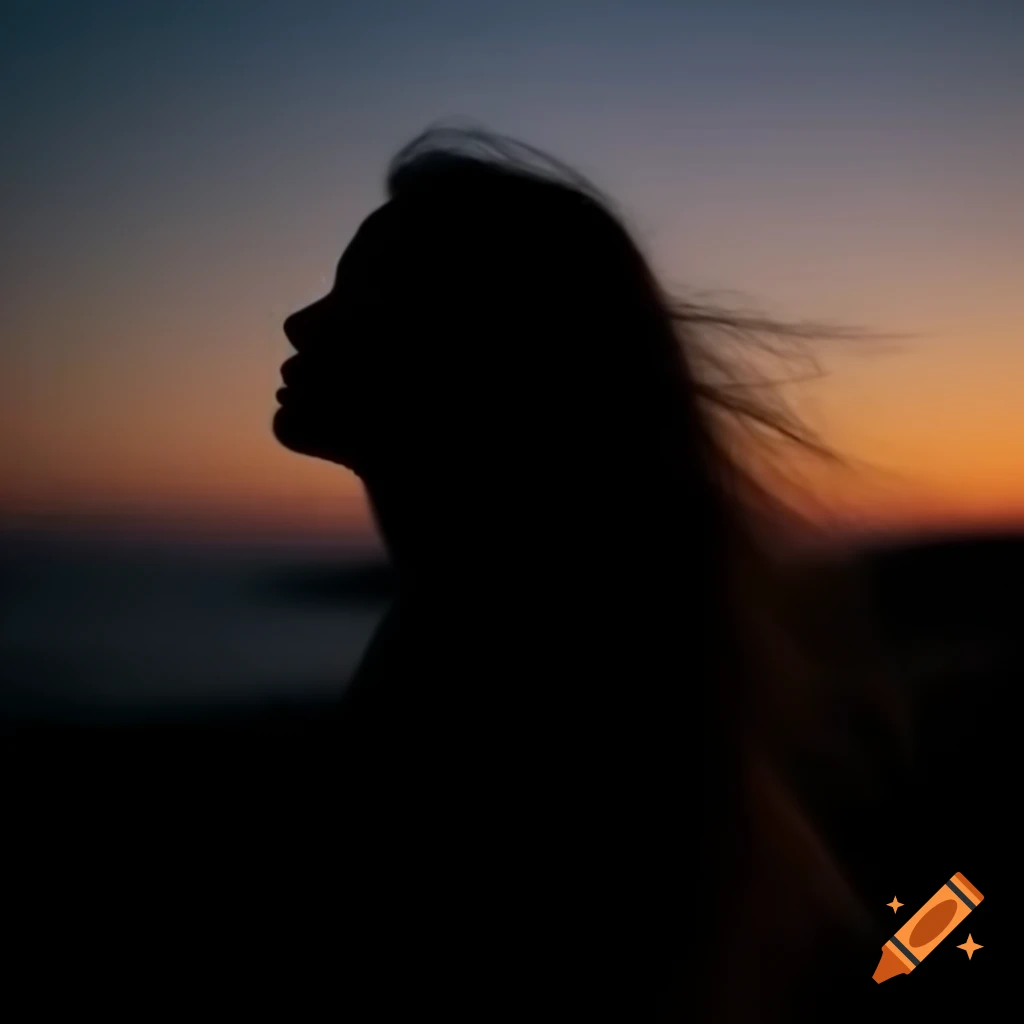 Silhouette of a woman