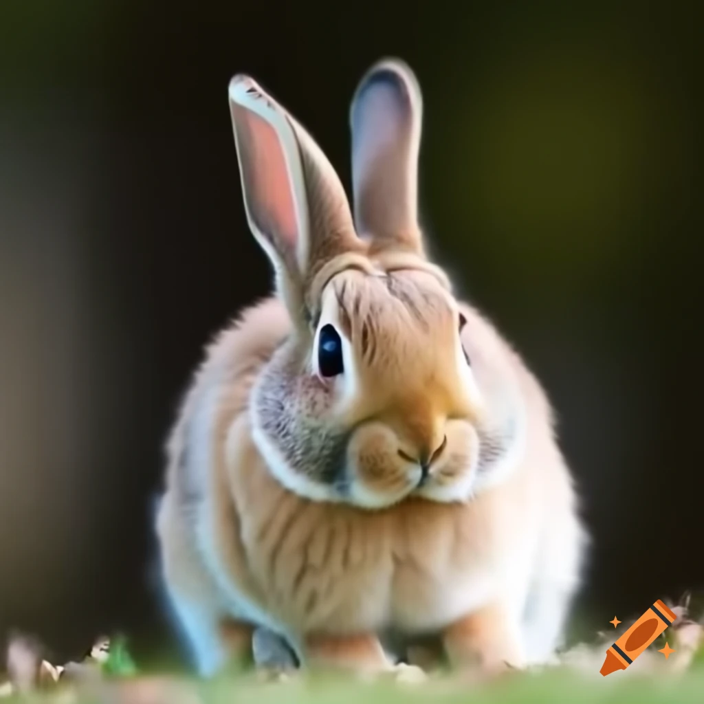 A cute rabbit