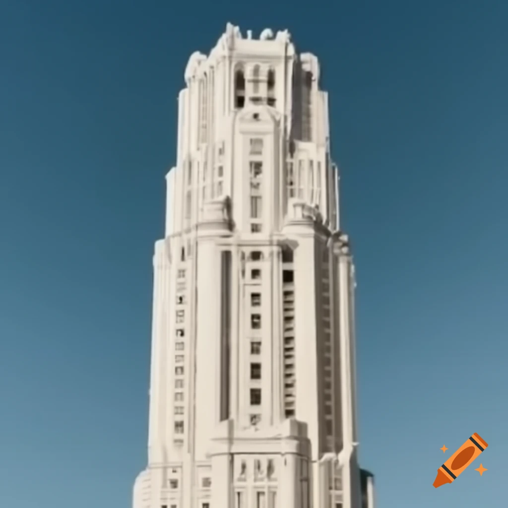 Classical style tower block architecture