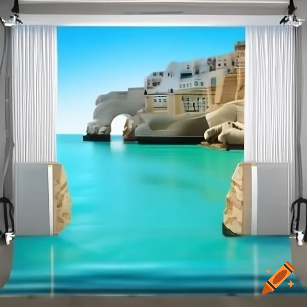Retro travel poster of Polignano a Mare, Italy featuring sun-drenched cliffs and sparkling blue sea