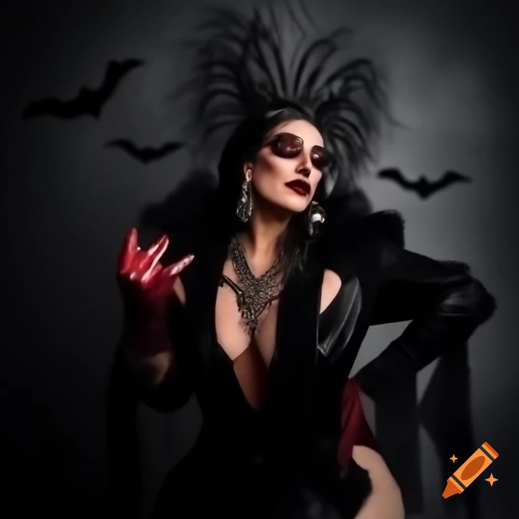 Goddess themed drag queen promo inspired by Lilith