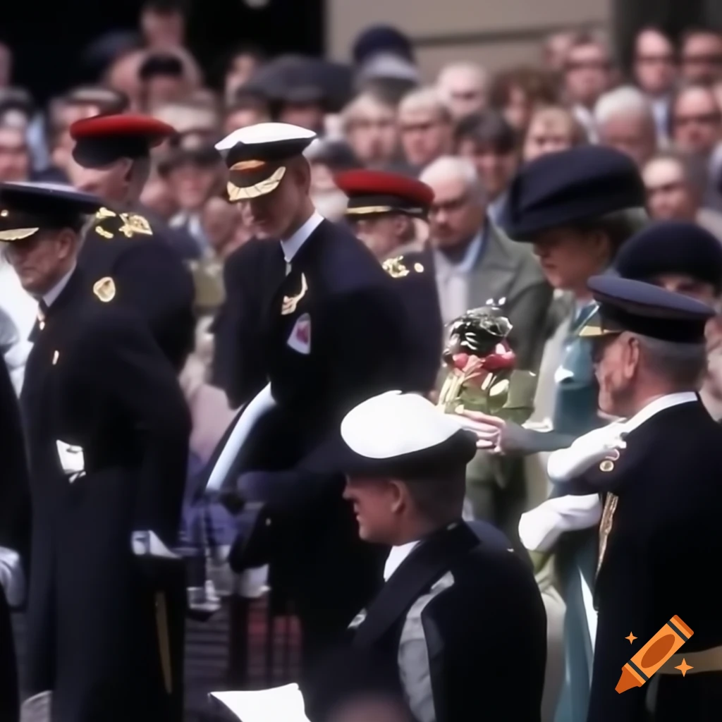 Prince Harry at Princess Diana's funeral