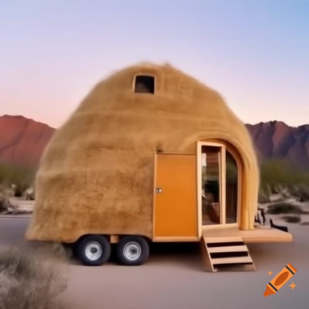 Innovative tiny home design in San Bernardino, embracing resilience and accessibility