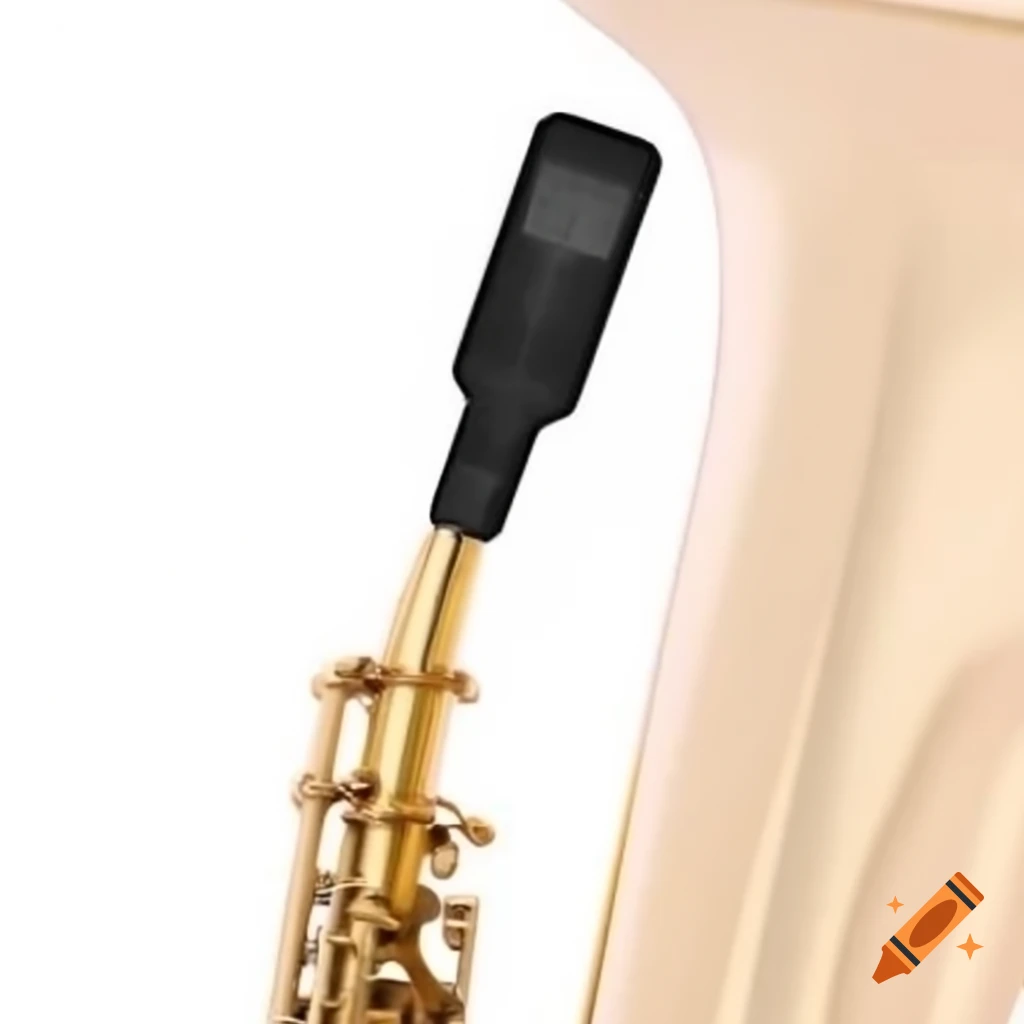 Extra octave key on saxophone neck
