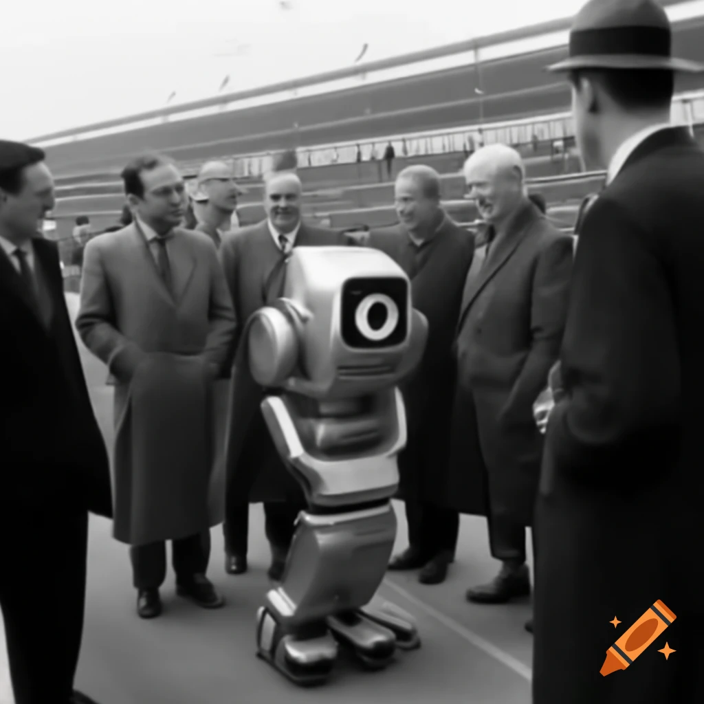Robot Johnny 5 as Prime Minister of the UK