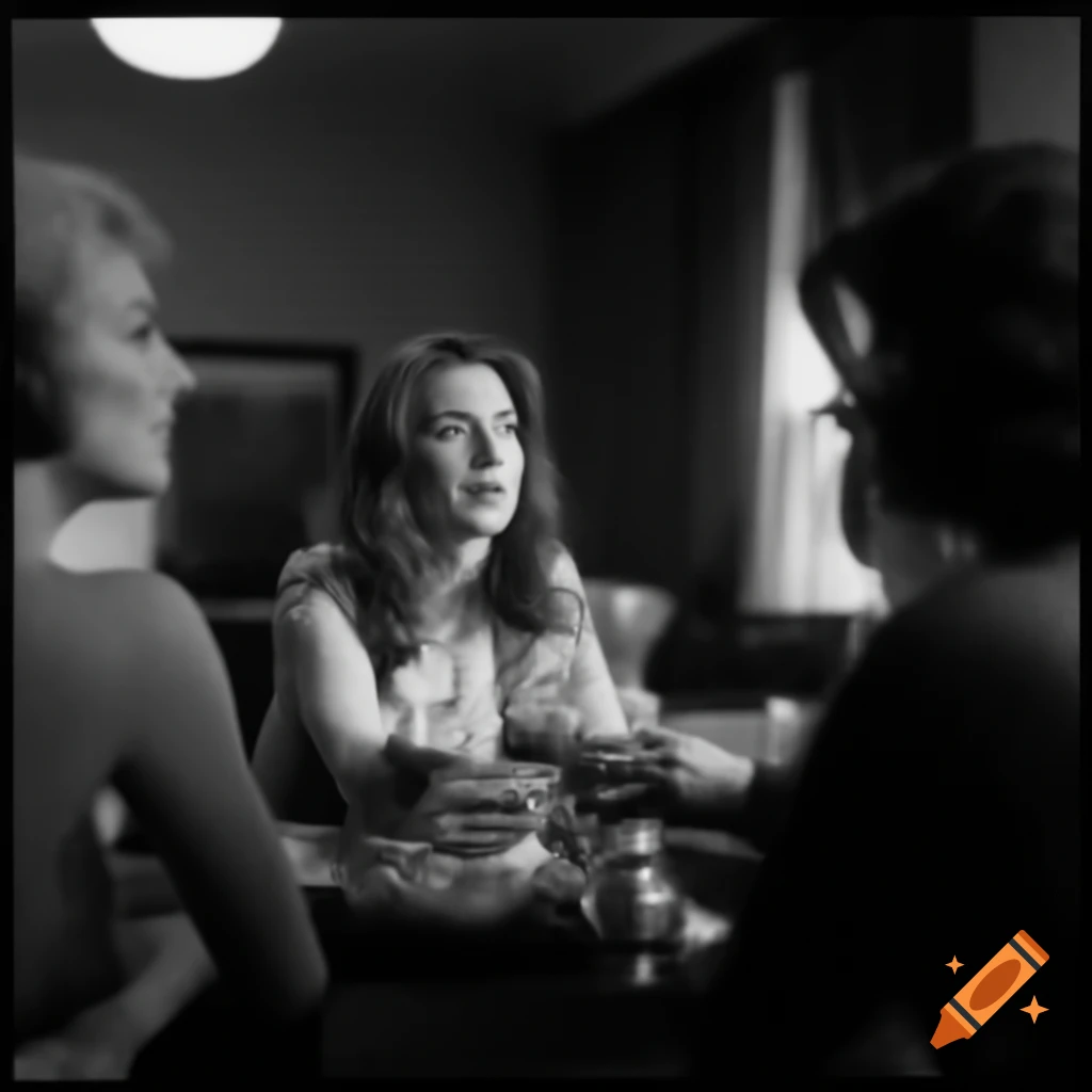 Women engaged in gossip conversation