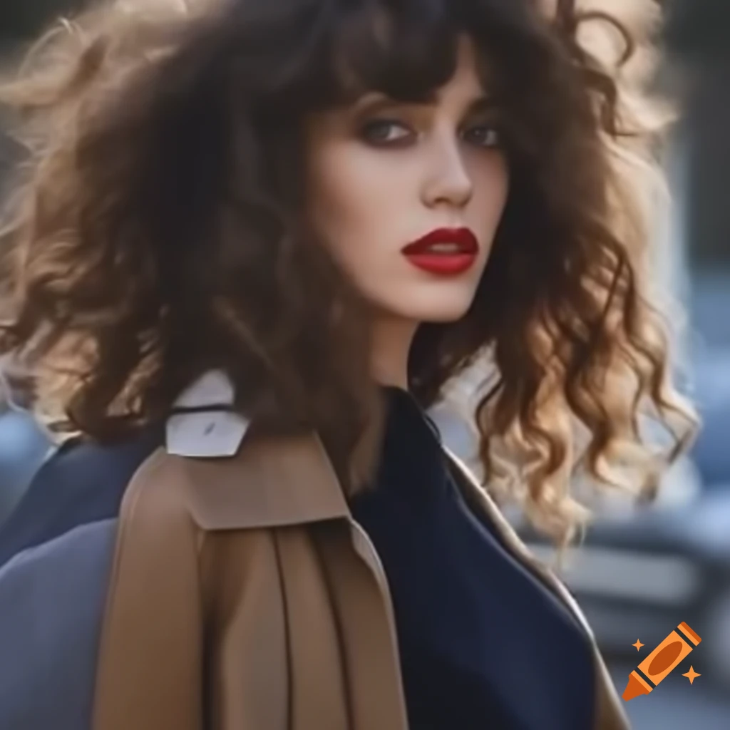 Gorgeous Russian women in street style attire posing with ponytail hairstyles