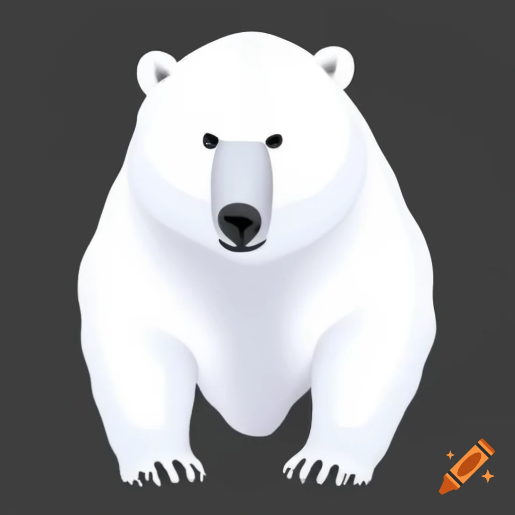 Large white bear