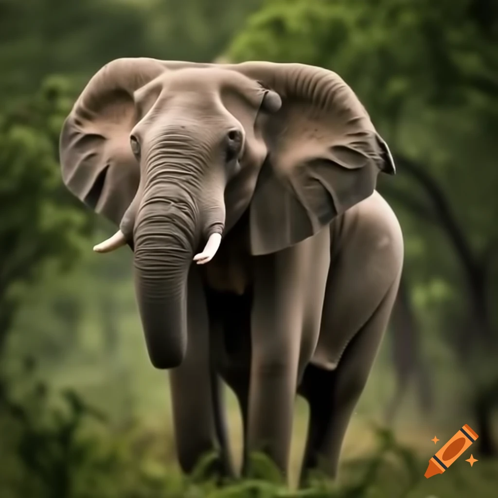 Elephant in the forest
