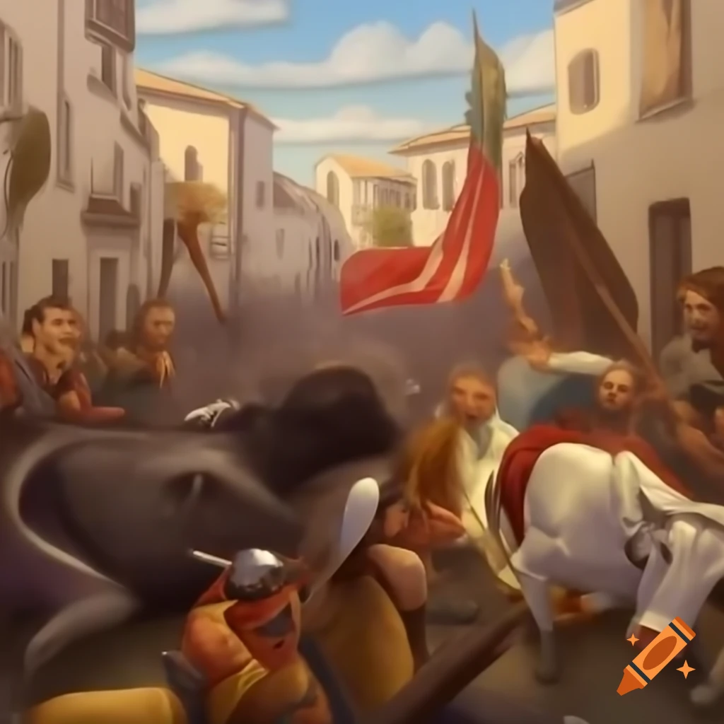 San Fermín festival with bull runs and local traditions