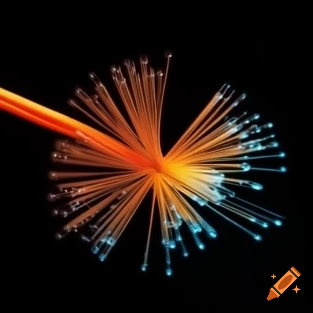 Fiber optic internet network cables