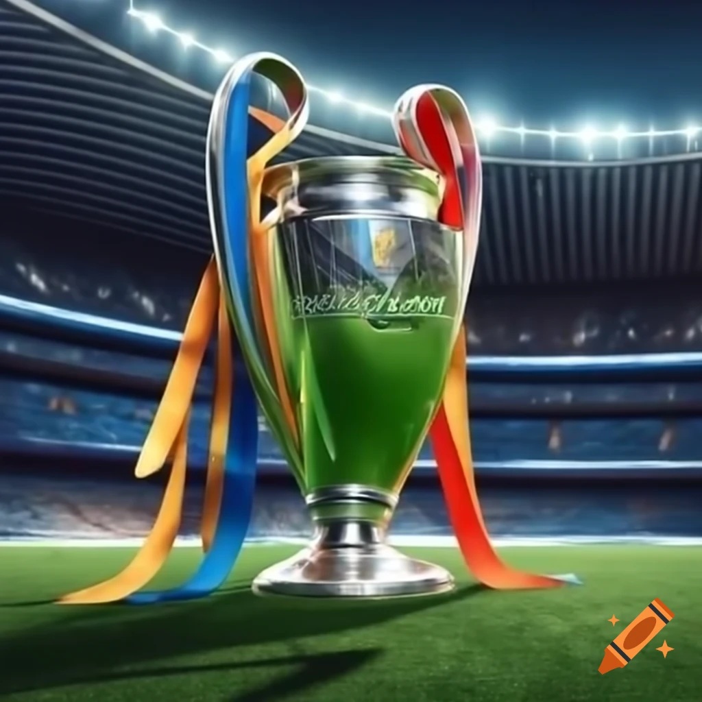 Champions league football match