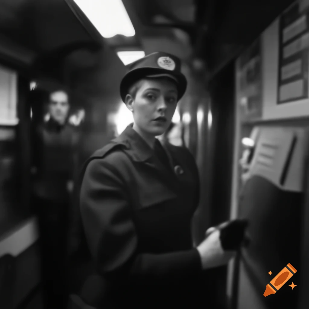 Policewoman in uniform