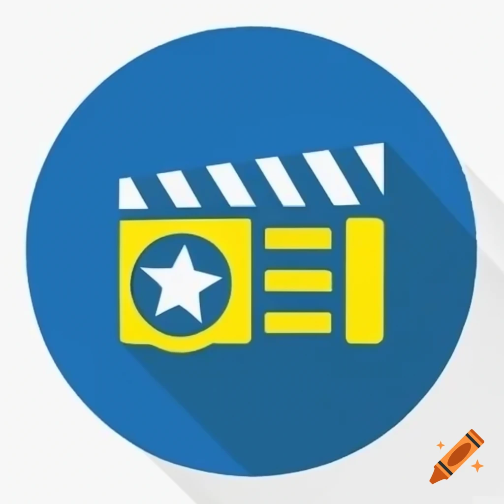 Modern minimalist logo design for European Youth Film featuring film reel and European elements
